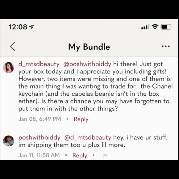 ⚠️⚠️@poshwithbiddy⚠️TRADE SCAMMER⚠️WARNING⚠️⚠️ - Picture 4 of 7